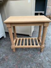 Load image into Gallery viewer, Solid Oak Top Sofa Table furniture delivered 
