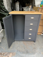 Load image into Gallery viewer, Charcoal Combi Wardrobe furniture delivered 
